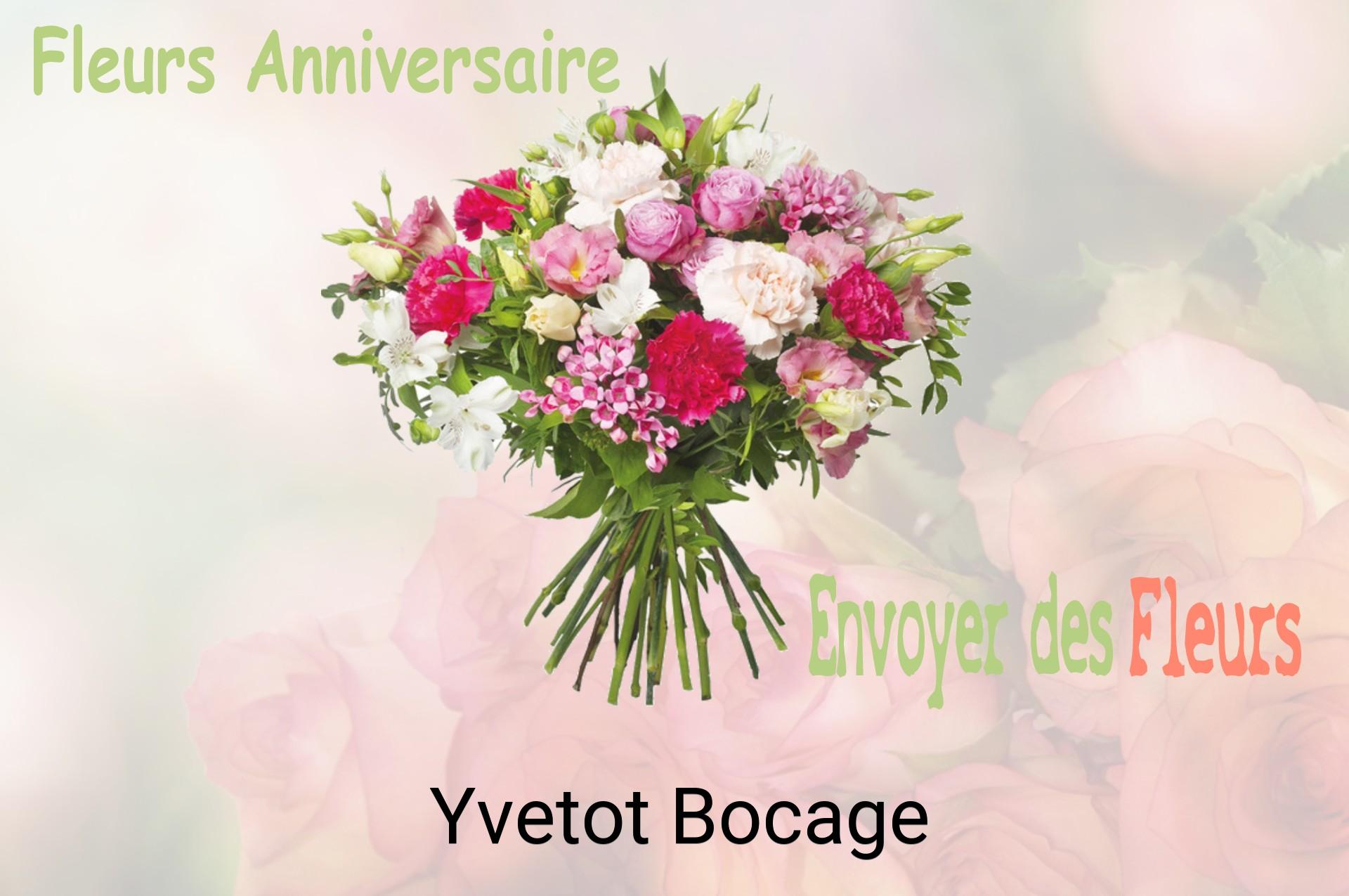 Bouquet de fleurs d’anniversaire livré à Yvetot-Bocage