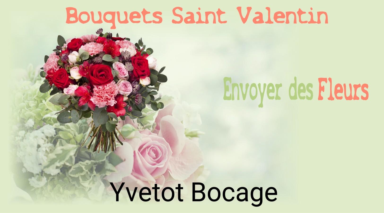 Roses de Saint-Valentin livrées à Yvetot-Bocage